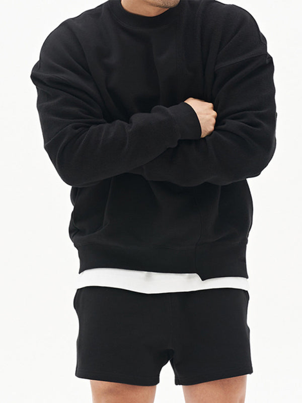 Casual Crew Neck Sweatshirt