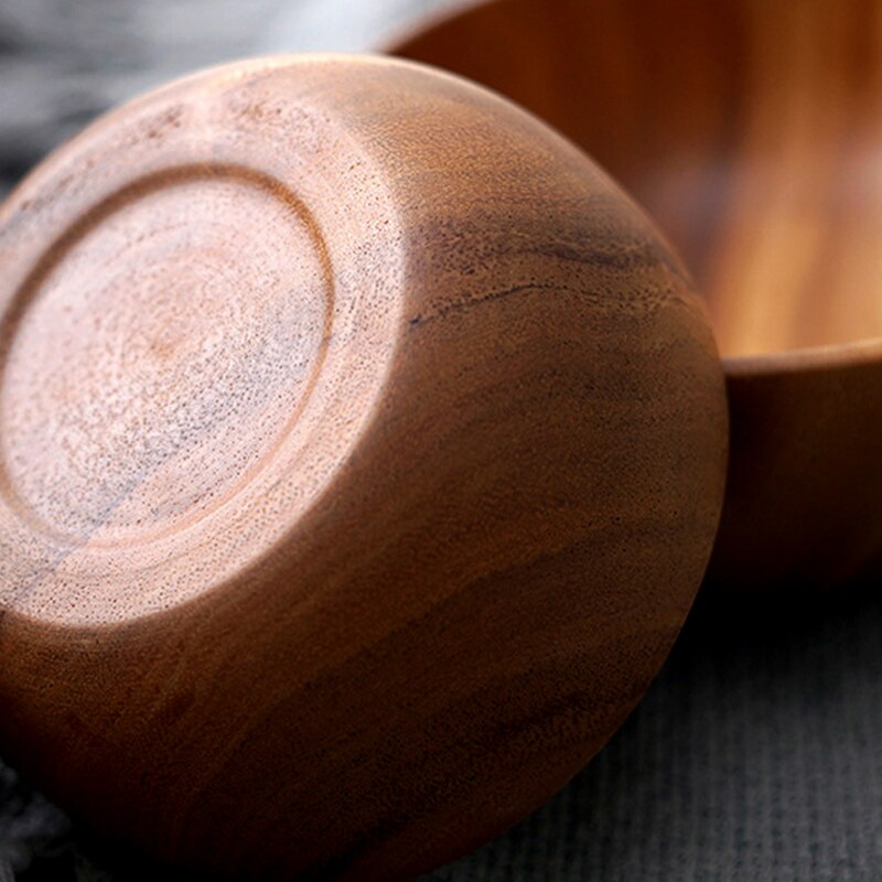 Natural Acacia Wooden Bowls - 3 Sizes