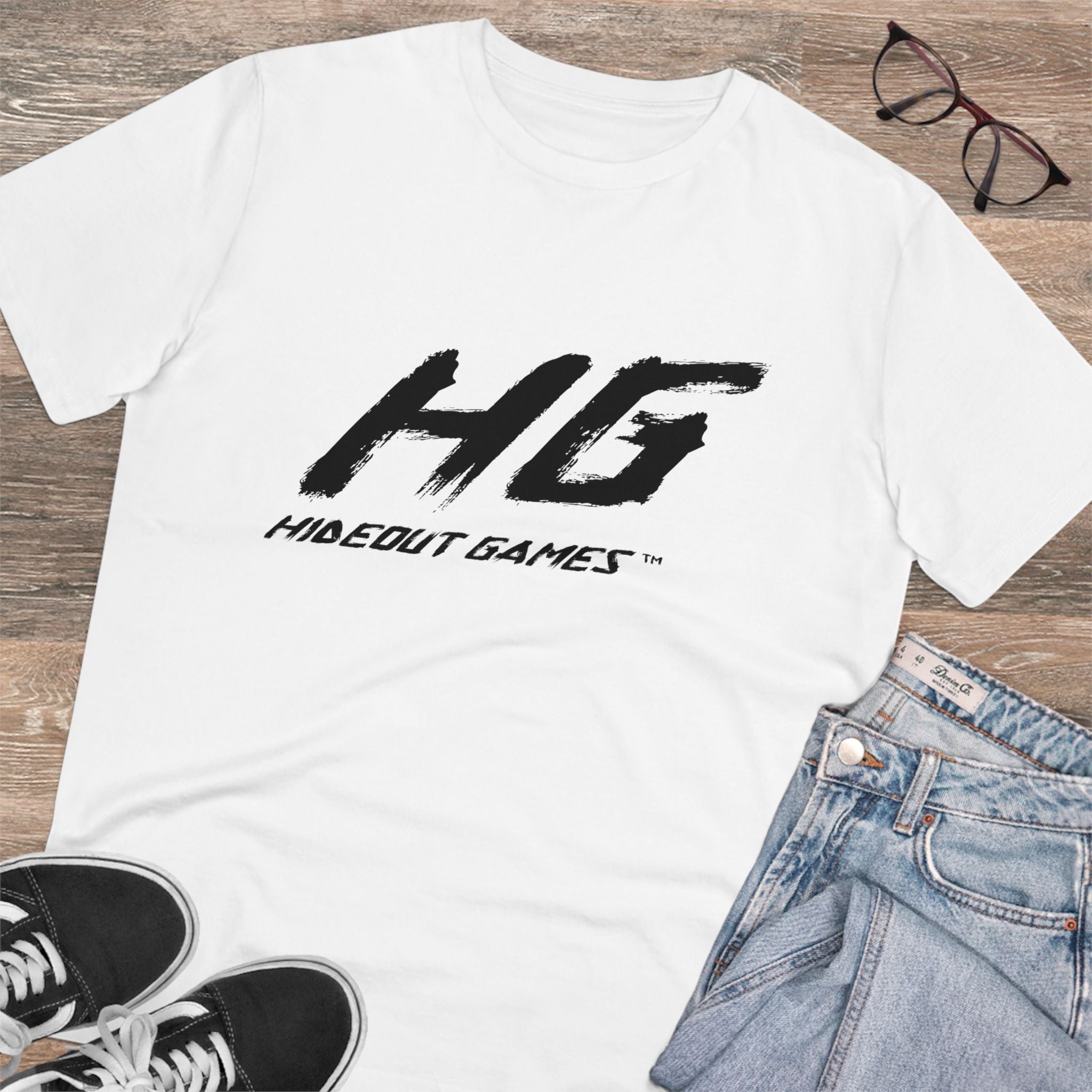 Eco-Friendly Organic Unisex T-Shirt by Hideout Games