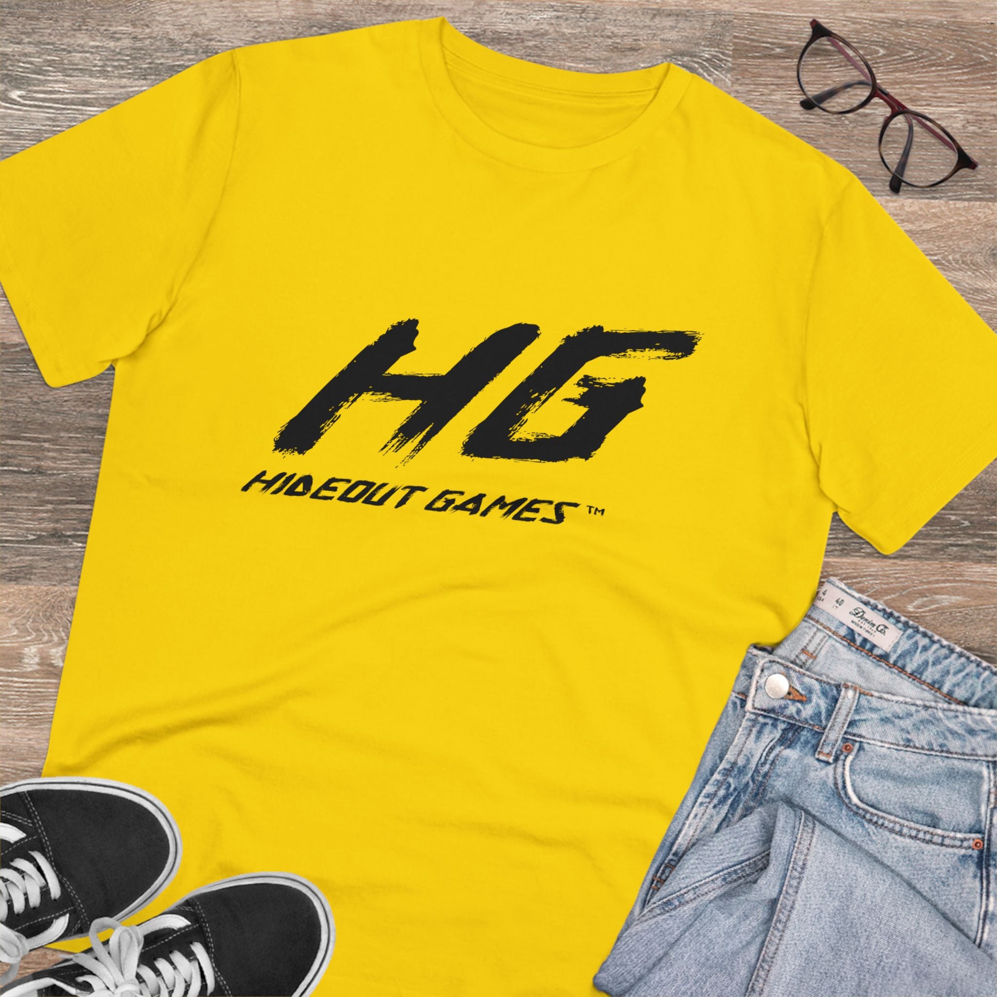 Eco-Friendly Organic Unisex T-Shirt by Hideout Games