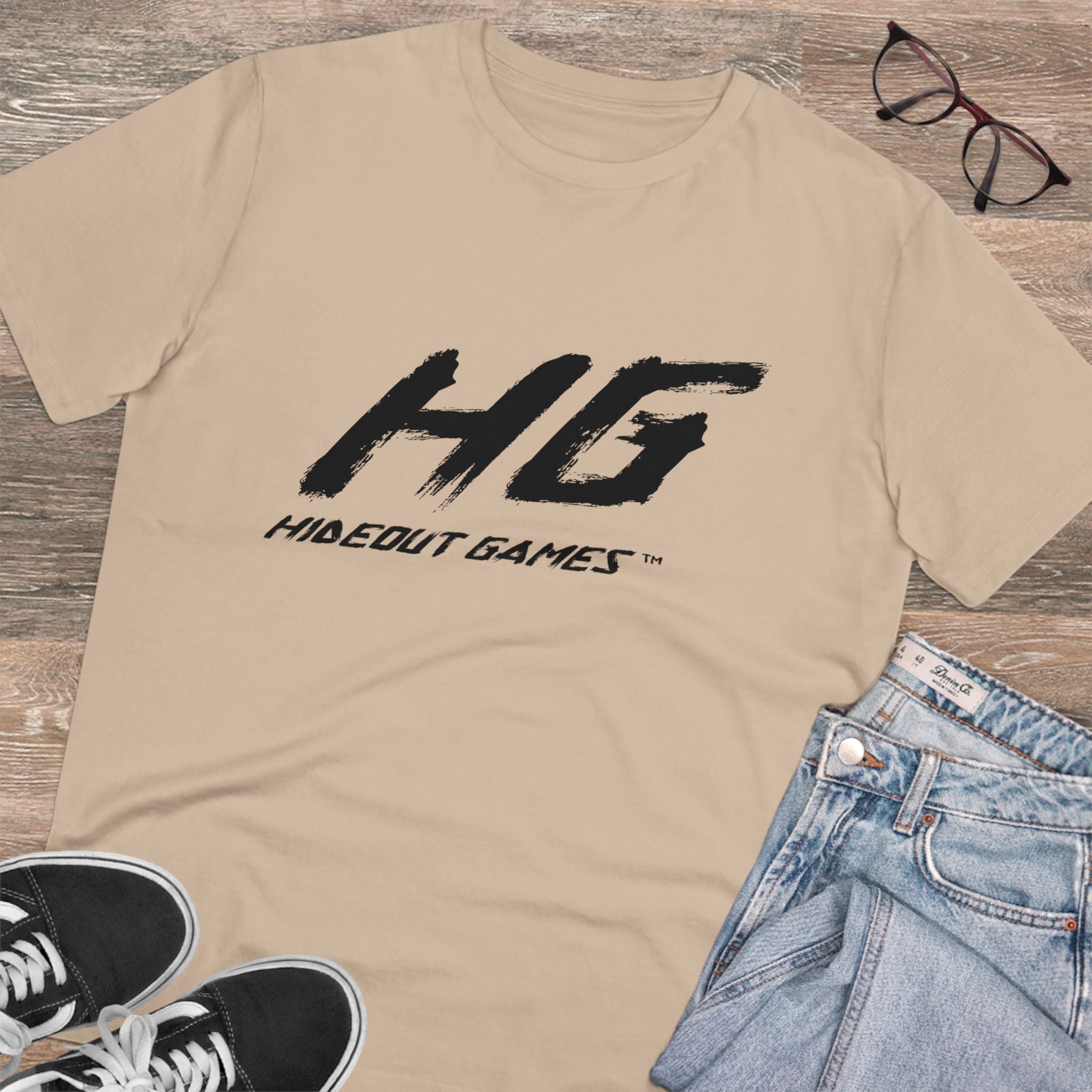 Eco-Friendly Organic Unisex T-Shirt by Hideout Games