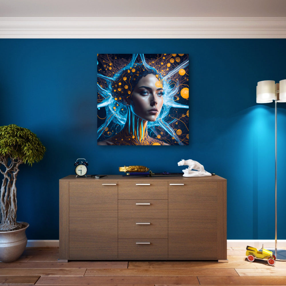 "Celestial" - Limited Edition Metallic Wall Art by Emotional Alchemy