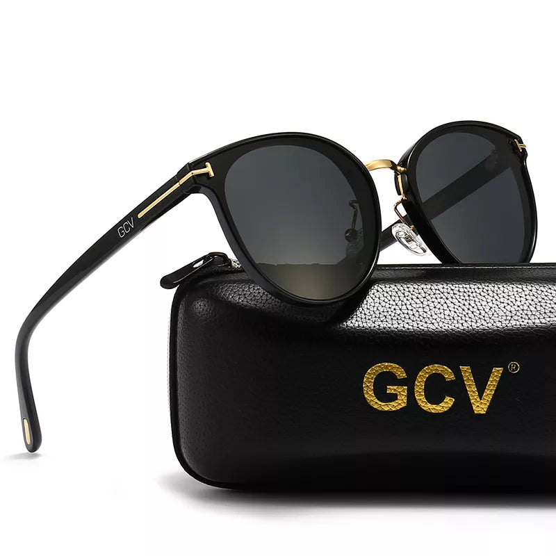 GCV Polarized Cat Eye Sunglasses - Elevate Your Style with Luxury and UV Protection