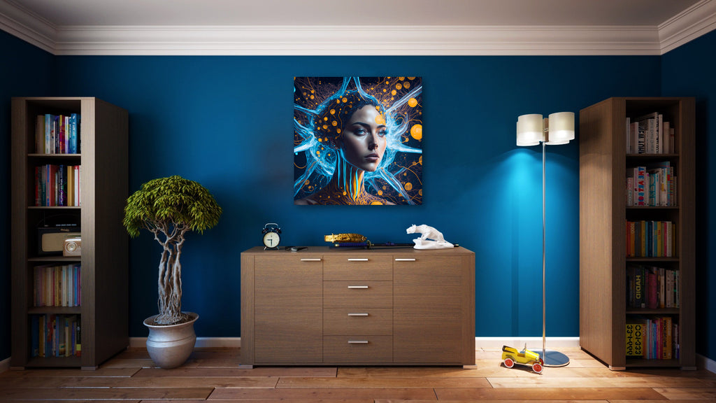 "Celestial" - Limited Edition Metallic Wall Art by Emotional Alchemy