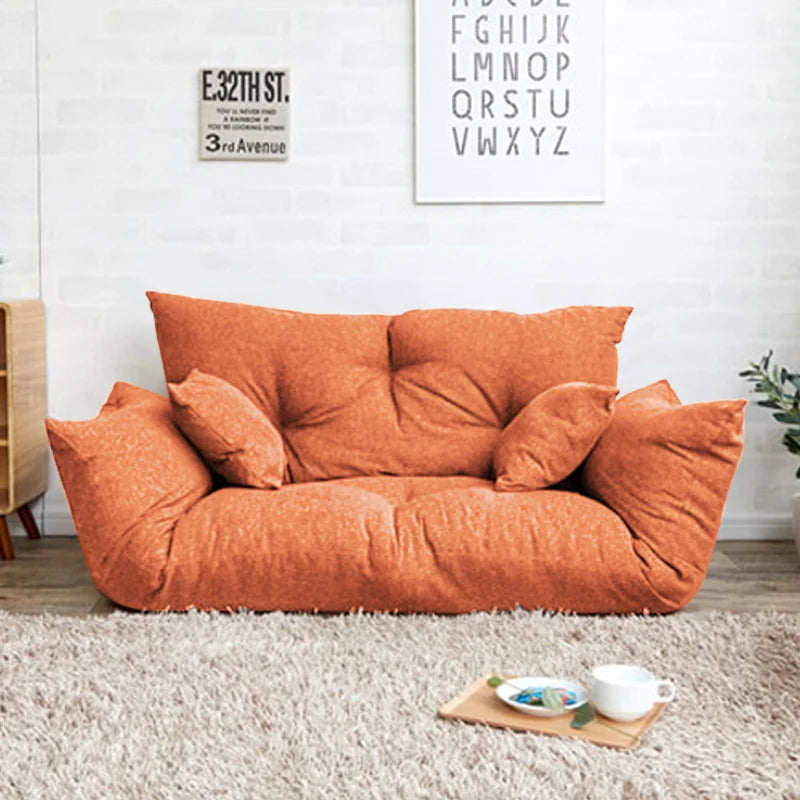 Fabric Folding Sofa - Japanese Style Living Room Furniture