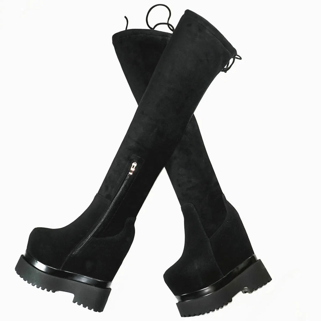 Women's Super High Knee Boots. Thigh High Fashion