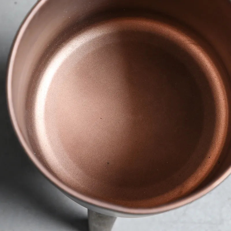 Retro Antique Copper Flower Pot Stand - Multifunctional Plant Display Stand