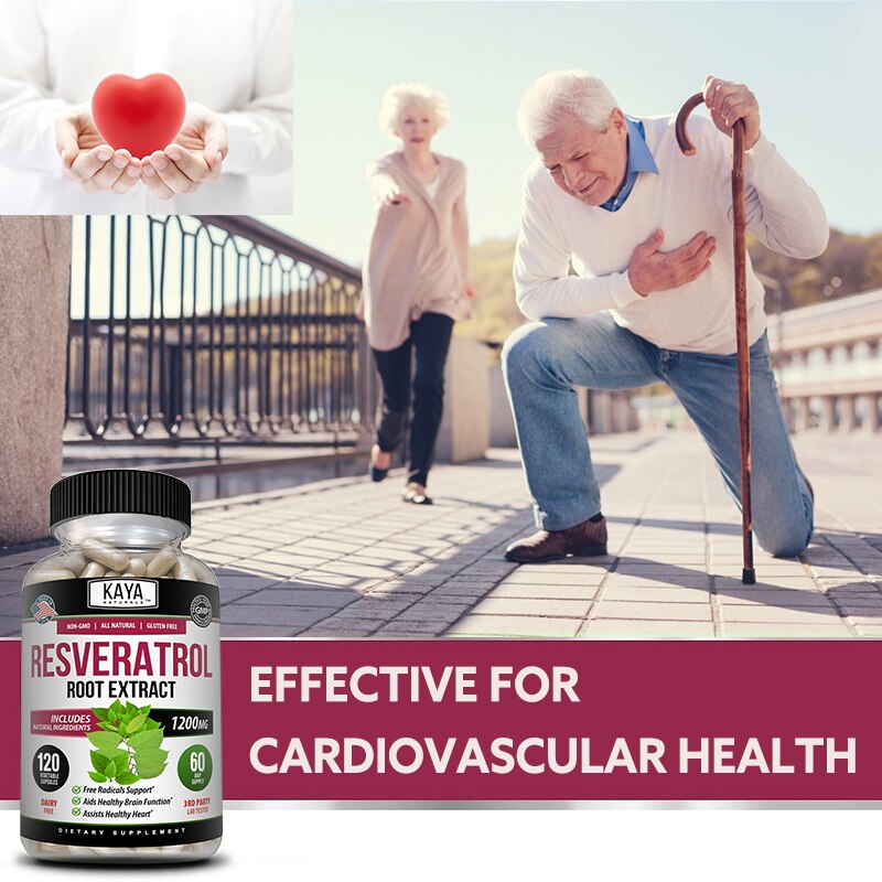 Resveratrol Capsules - Heart Health & Antioxidant Support