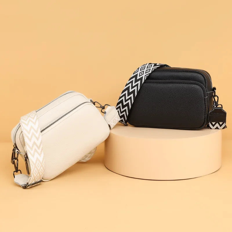 Luxury Genuine Leather Crossbody Bag: NEAT CULTURE's Fashion Statement for Trendsetting Women