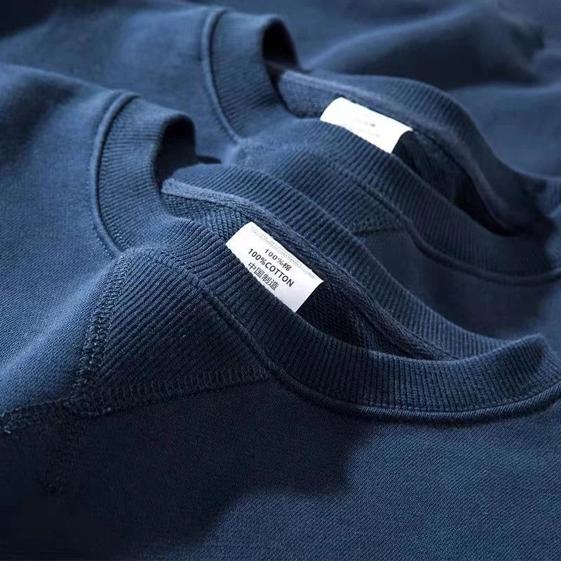 Vintage Inverted Triangle Design Cotton Sweater