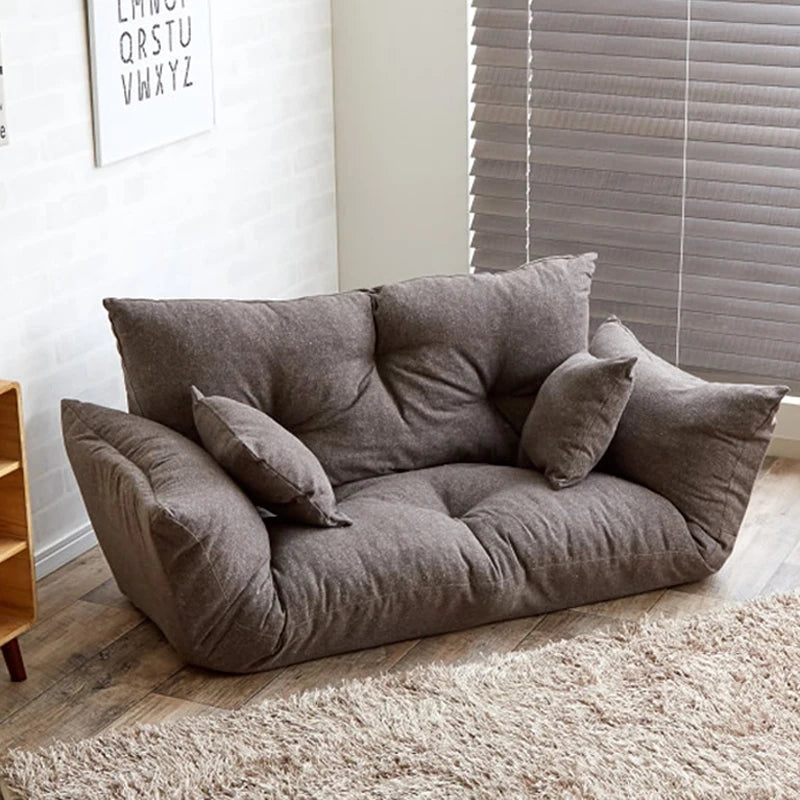 Fabric Folding Sofa - Japanese Style Living Room Furniture