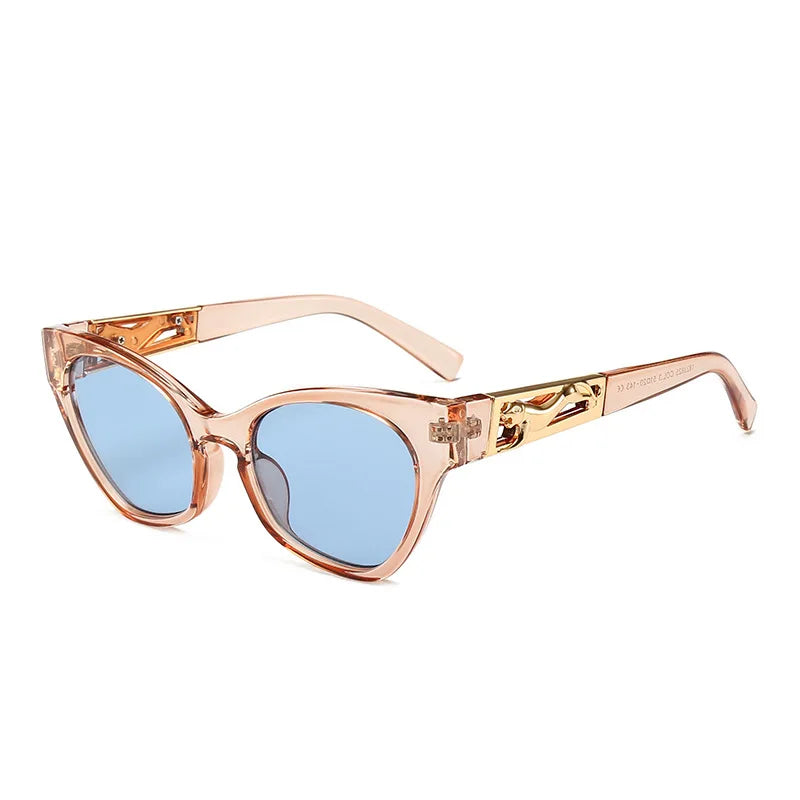Coulier Retro Cat Eye Sunglasses - UV Protection