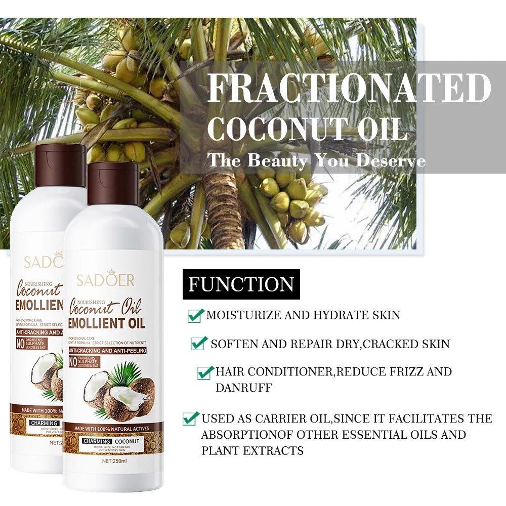 Coconut Oil - Your All-in-One Solution for Skin and Hair Car