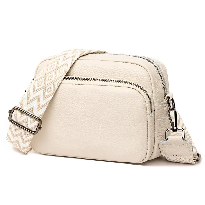Luxury Genuine Leather Crossbody Bag: NEAT CULTURE's Fashion Statement for Trendsetting Women