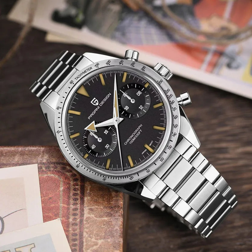 Elevate your wristwear with the PAGANI PD-1766 Moon Quartz Watch