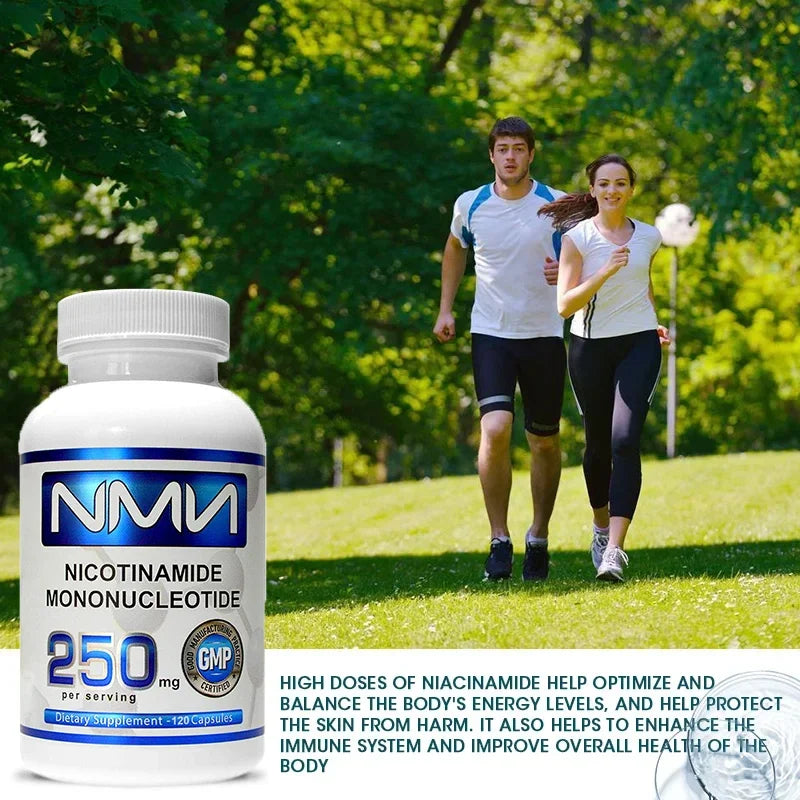 NMN Supplement - Fast-Absorbing Nicotinamide Mononucleotide for Energy, Skin Health & Anti-Ageing