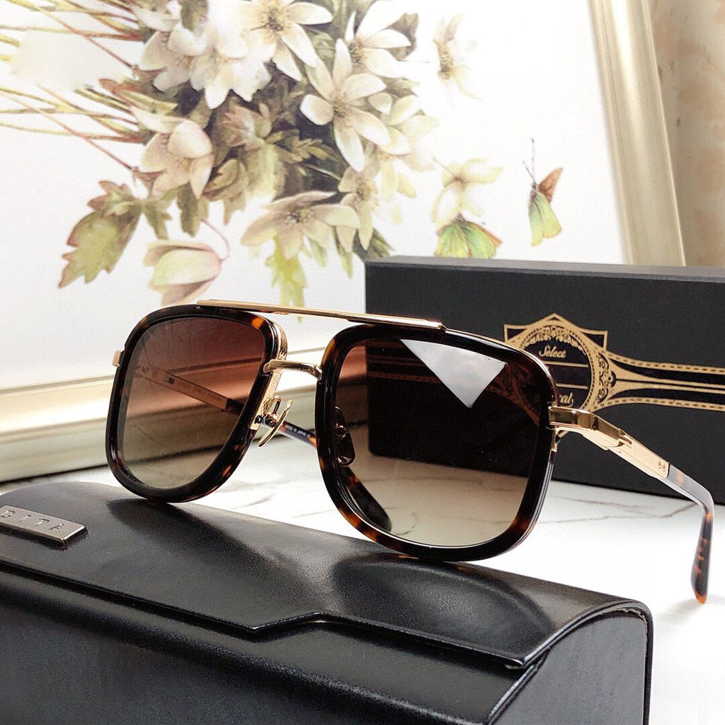 MACH ONE DRX-20300: Titanium Aviator Style Sunglasses by ADITA