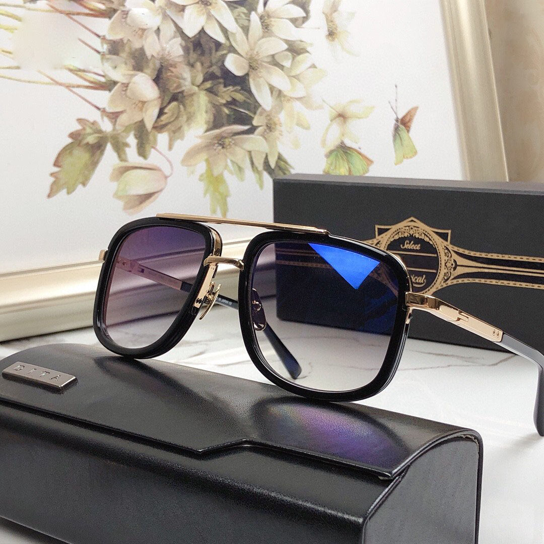 MACH ONE DRX-20300: Titanium Aviator Style Sunglasses by ADITA