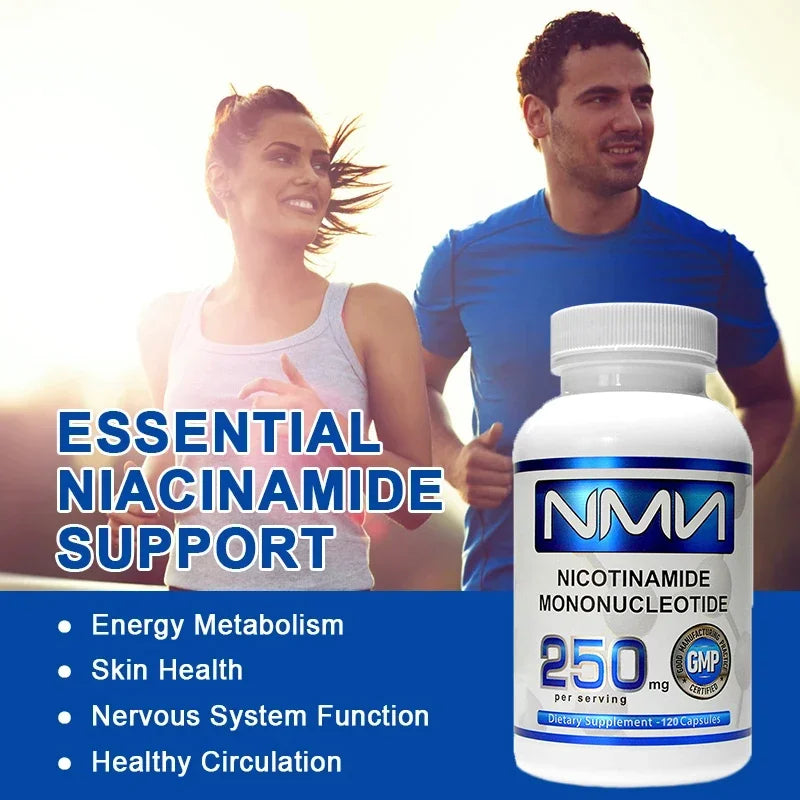 NMN Supplement - Fast-Absorbing Nicotinamide Mononucleotide for Energy, Skin Health & Anti-Ageing