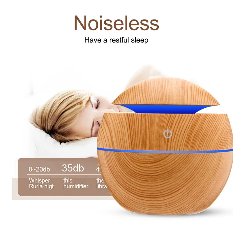 Bamboo Aromatherapy Diffuser Humidifier - Your Perfect Companion for Relaxation