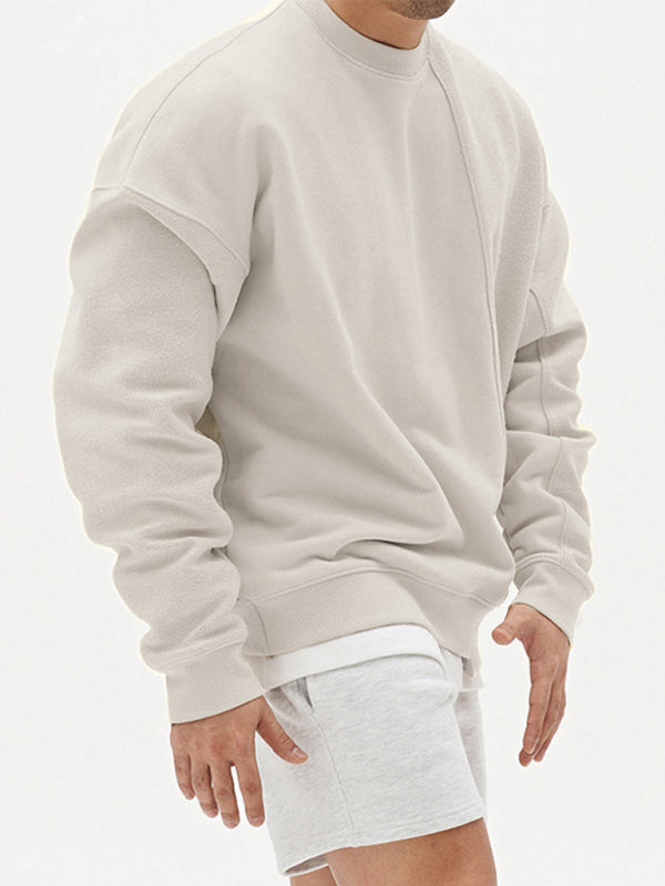 Casual Crew Neck Sweatshirt