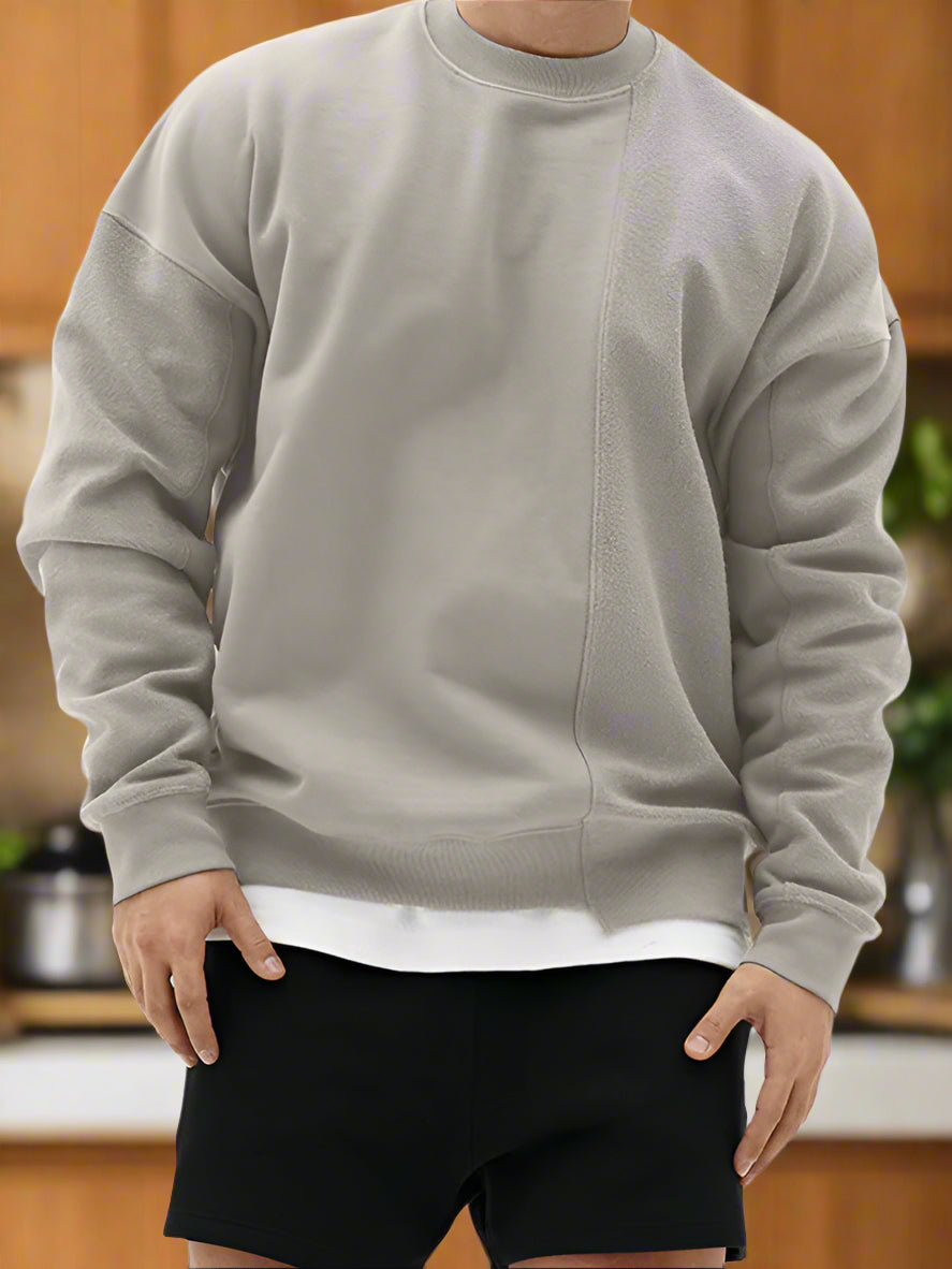 Casual Crew Neck Sweatshirt