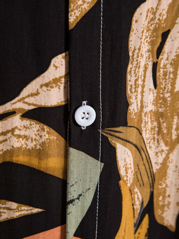 Men's Cotton Printed Short Sleeve Shirt