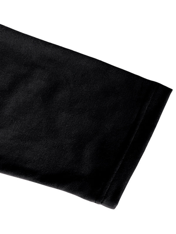 HENLEY Block Knitted Long Sleeve T-Shirt