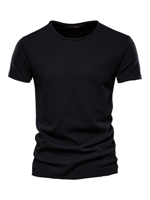 Men's Round Neck Short Sleeve T-Shirt