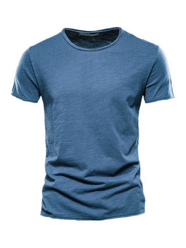 Men's Round Neck Short Sleeve T-Shirt
