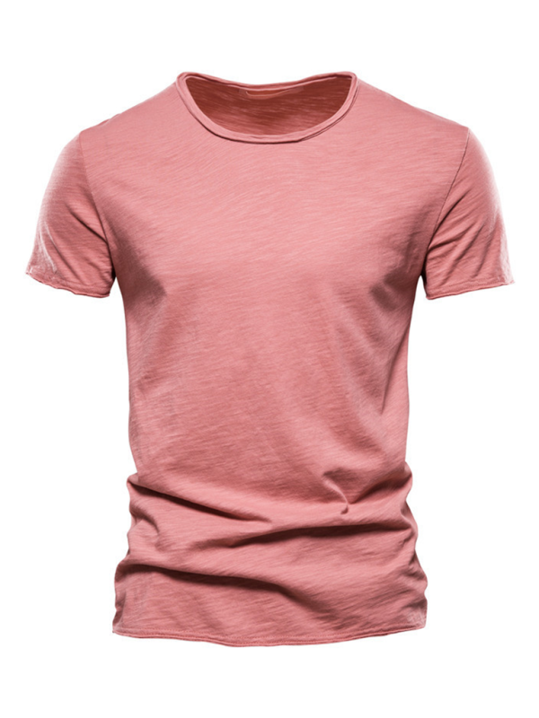 Men's Round Neck Short Sleeve T-Shirt