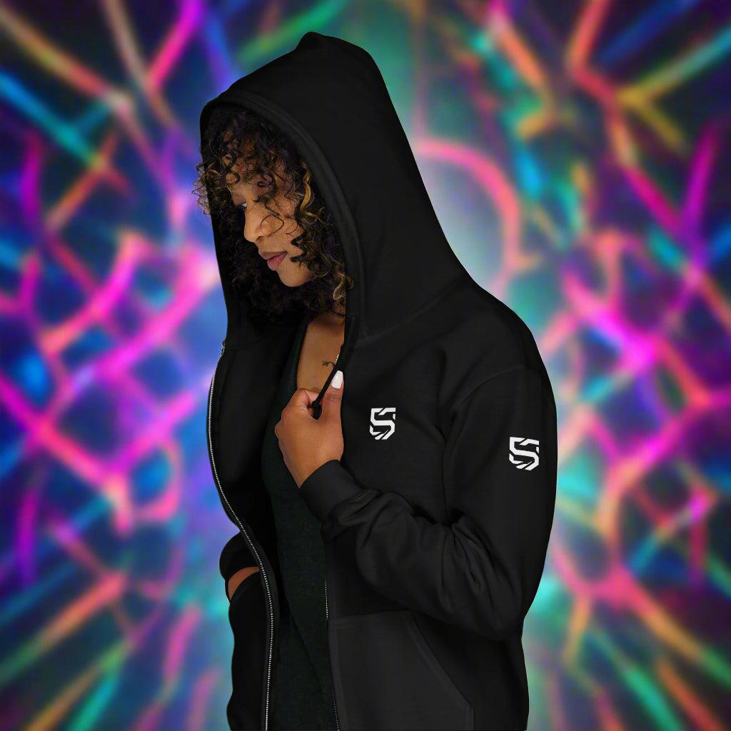 Sentient Codes Hoodie Product mockup