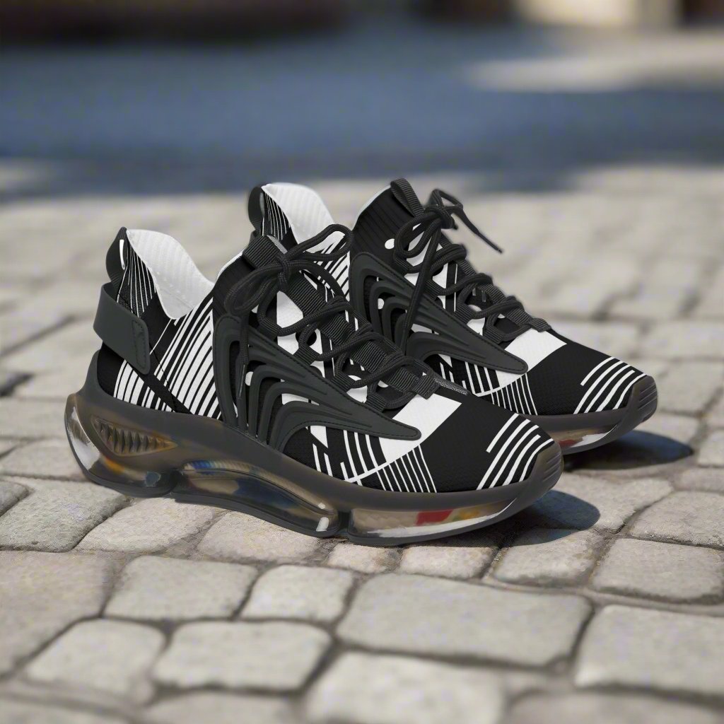 Bakroom Sole Mate Geometric Unisex Mesh Sneakers