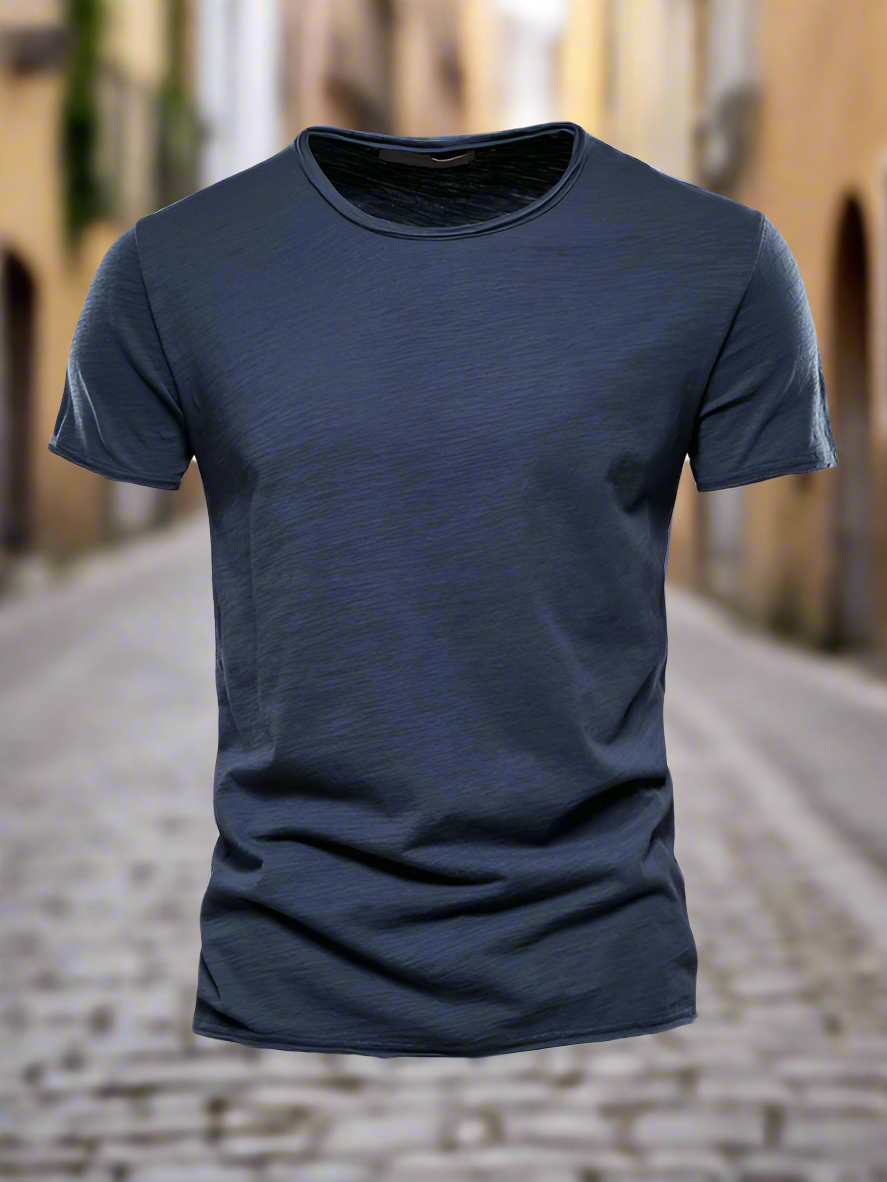 Men's Round Neck Short Sleeve T-Shirt