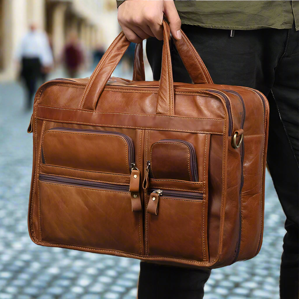 Men's Leather Business bag