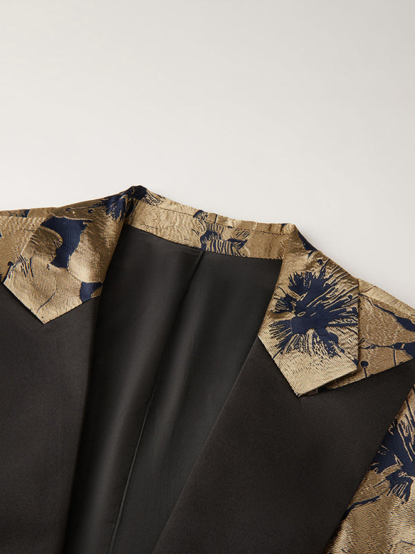 Flamboyant Blazer, Slim Suit Jacket