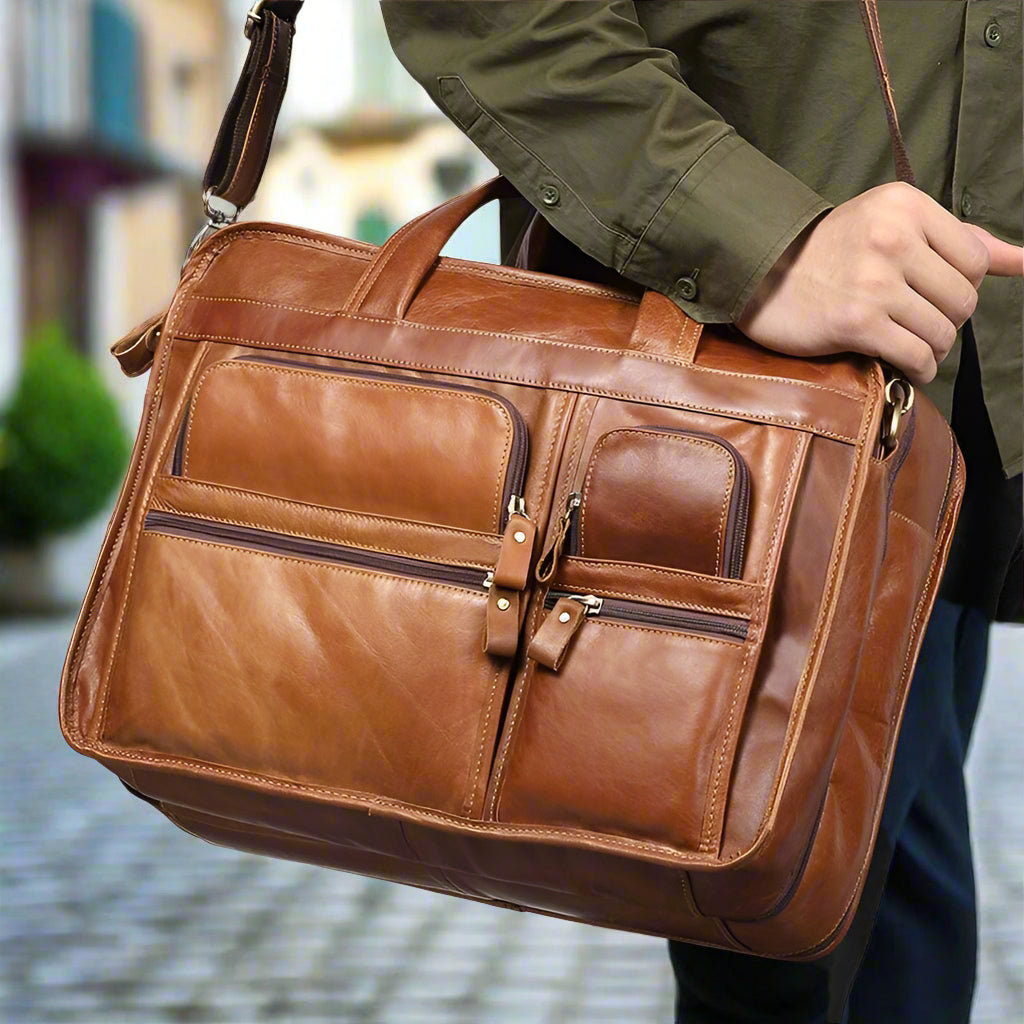 Men's Leather Business bag