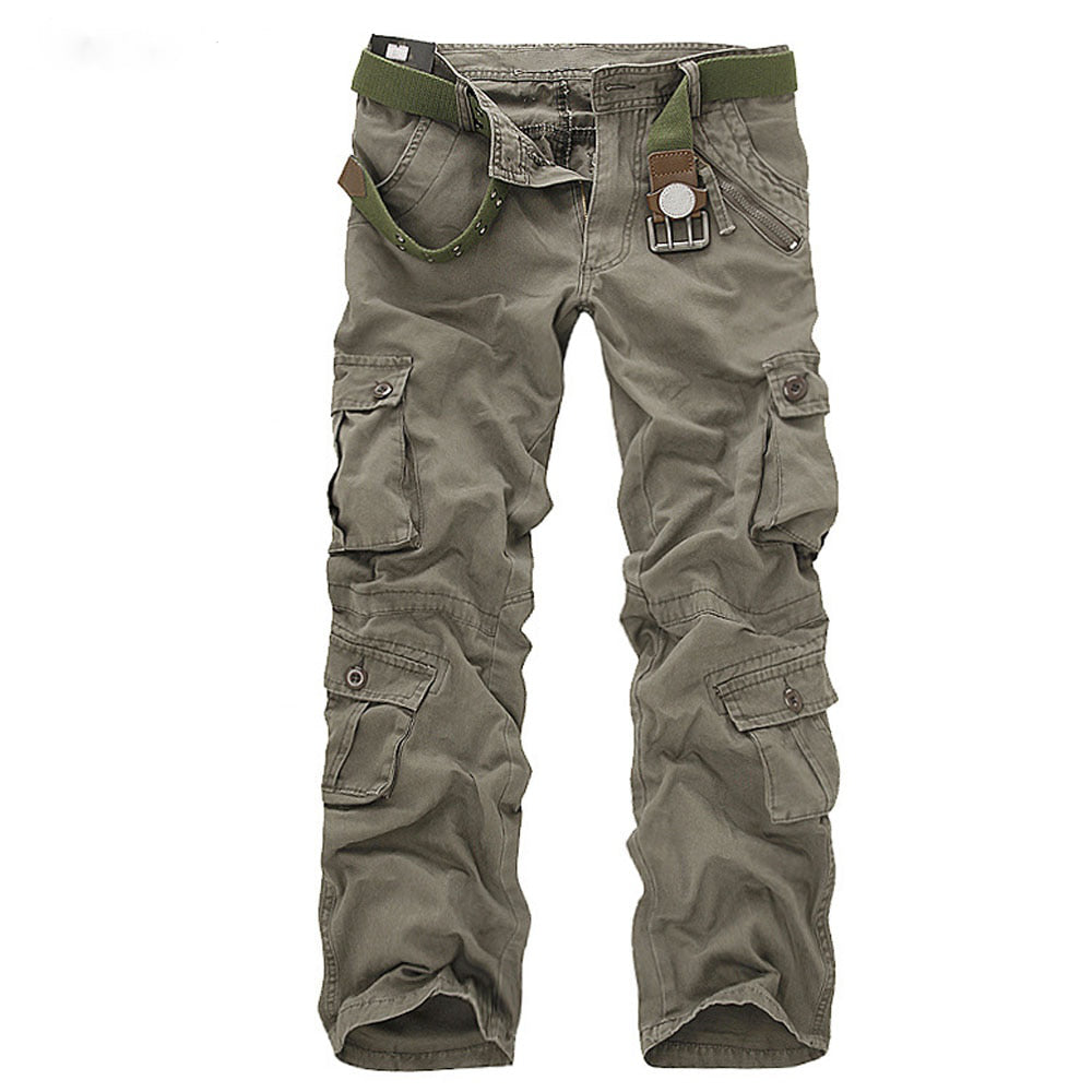 Tactical Cargo Pants. Winter Male Outdoor.