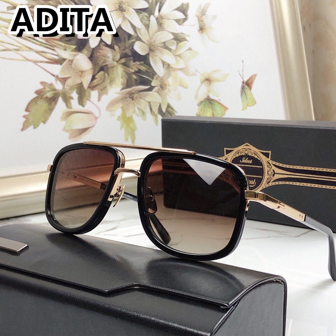 MACH ONE DRX-20300: Titanium Aviator Style Sunglasses by ADITA