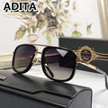 MACH ONE DRX-20300: Titanium Aviator Style Sunglasses by ADITA