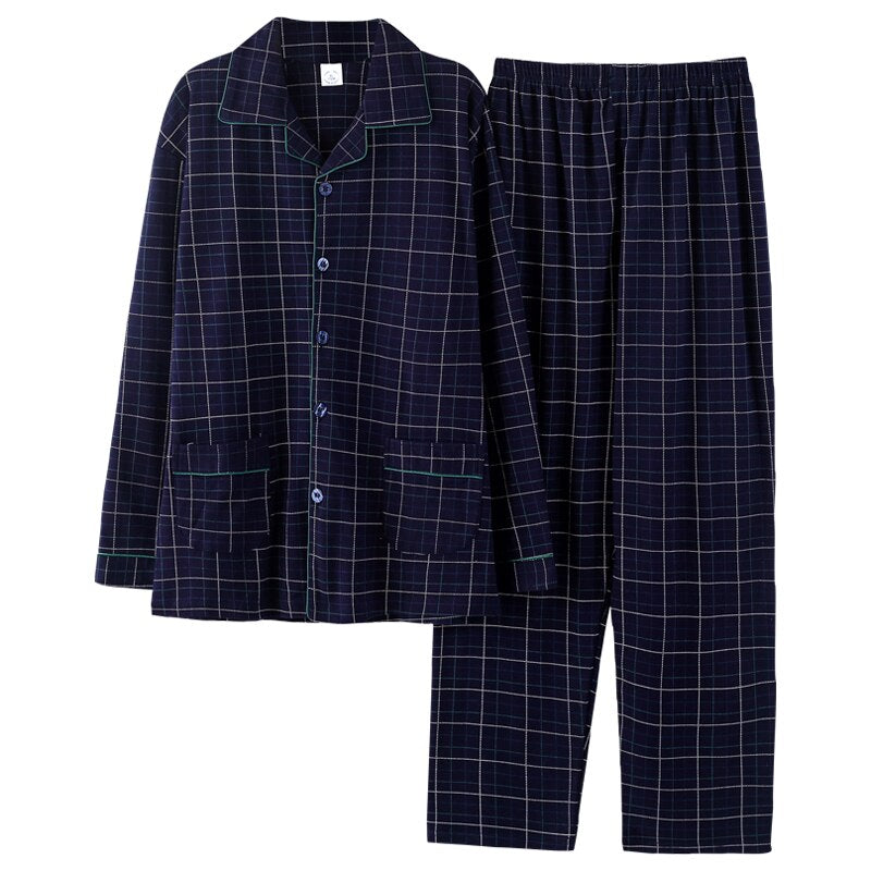 Cotton Pyjamas Set: Stylish Lounge Sleepwear