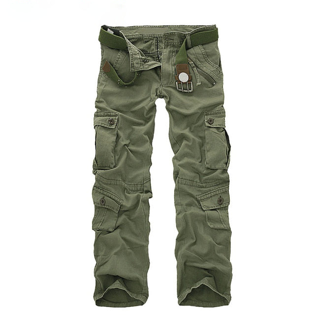 Tactical Cargo Pants. Winter Male Outdoor.