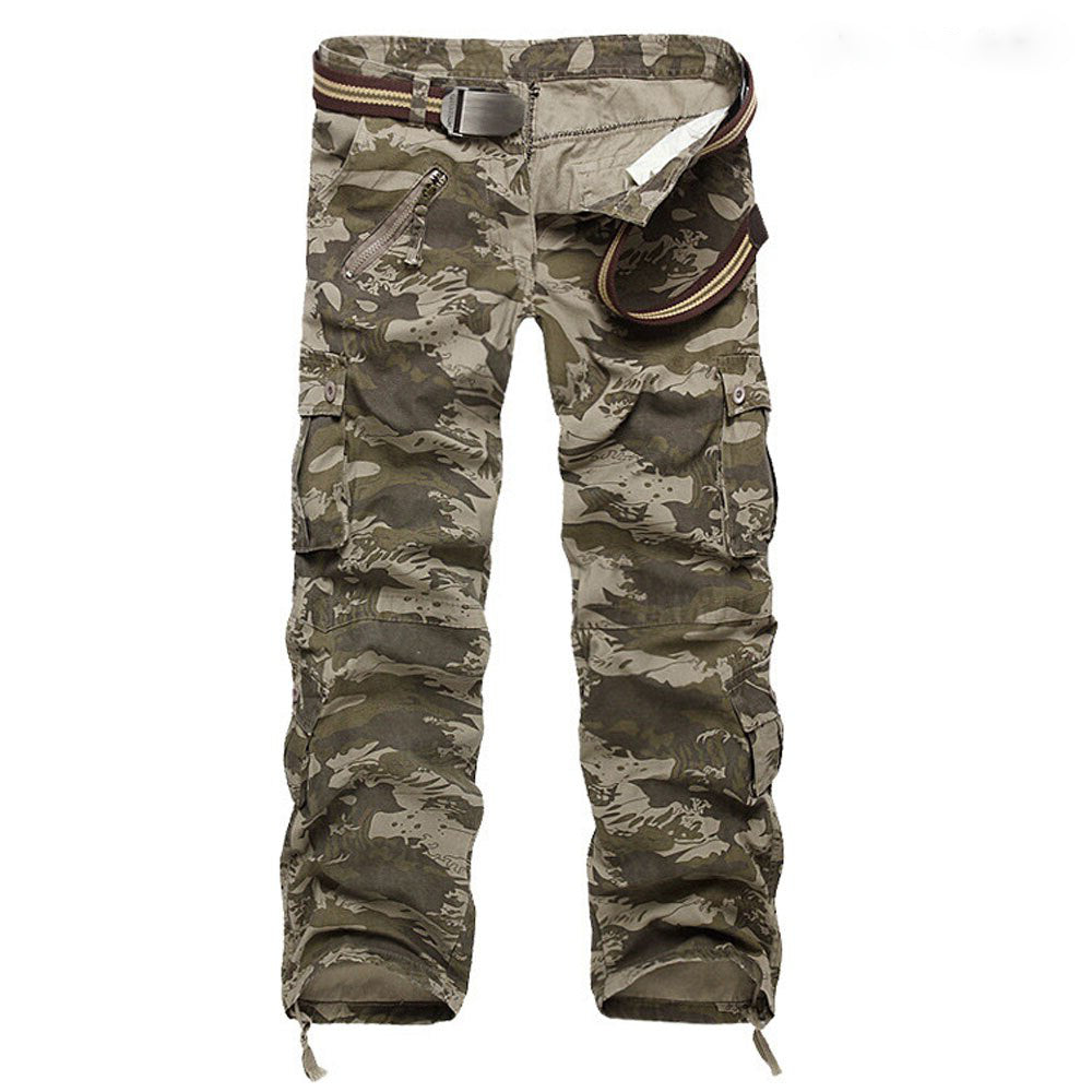 Tactical Cargo Pants. Winter Male Outdoor.