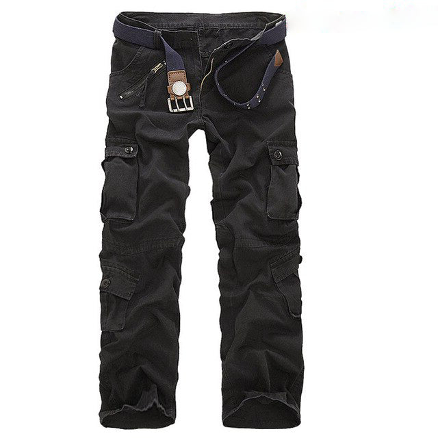 Tactical Cargo Pants. Winter Male Outdoor.
