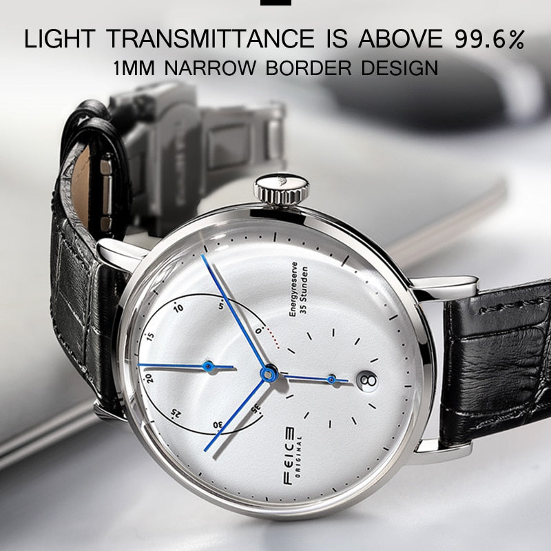 FEICE Men's Automatic Bauhaus Watch: Modern Timepiece