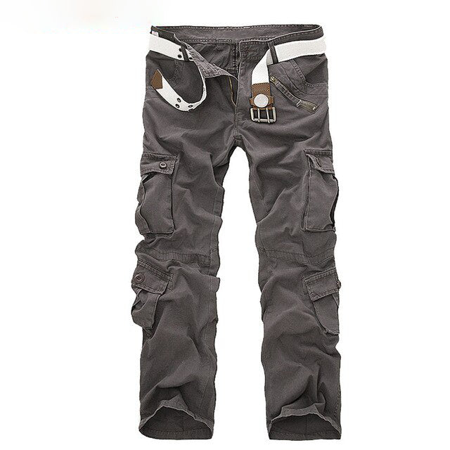 Tactical Cargo Pants. Winter Male Outdoor.