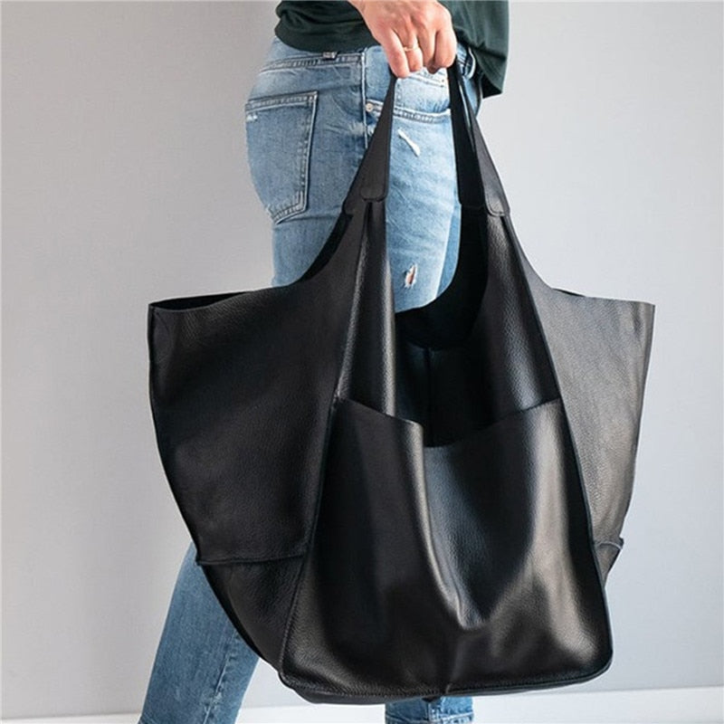 Faux Leather Stylish Shoulder Bag